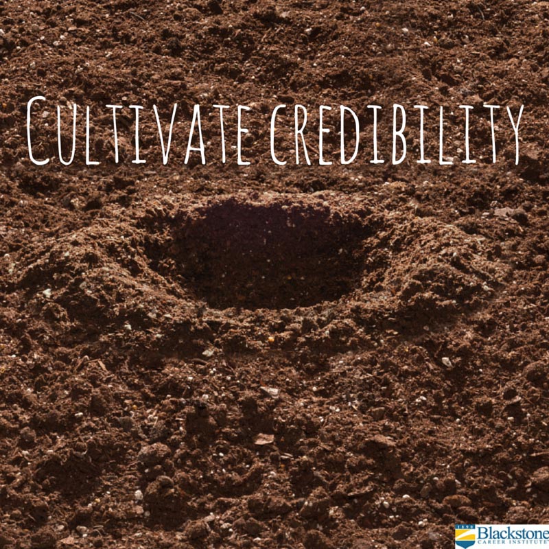 Invest - Cultivate Credibility