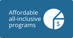 Affordable all-inclusive programs icon