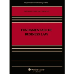 Fundamentals of Business Law