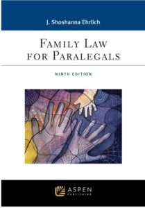 Family Law for Paralegals Ninth Edition Cover