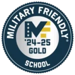 Military Friendly School 2024 - 2025 Gold Logo