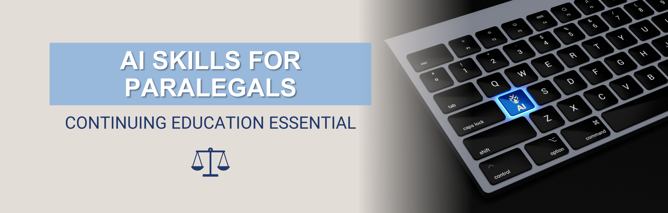 AI Skills for Paralegals Course provides 3 hours of CLEs