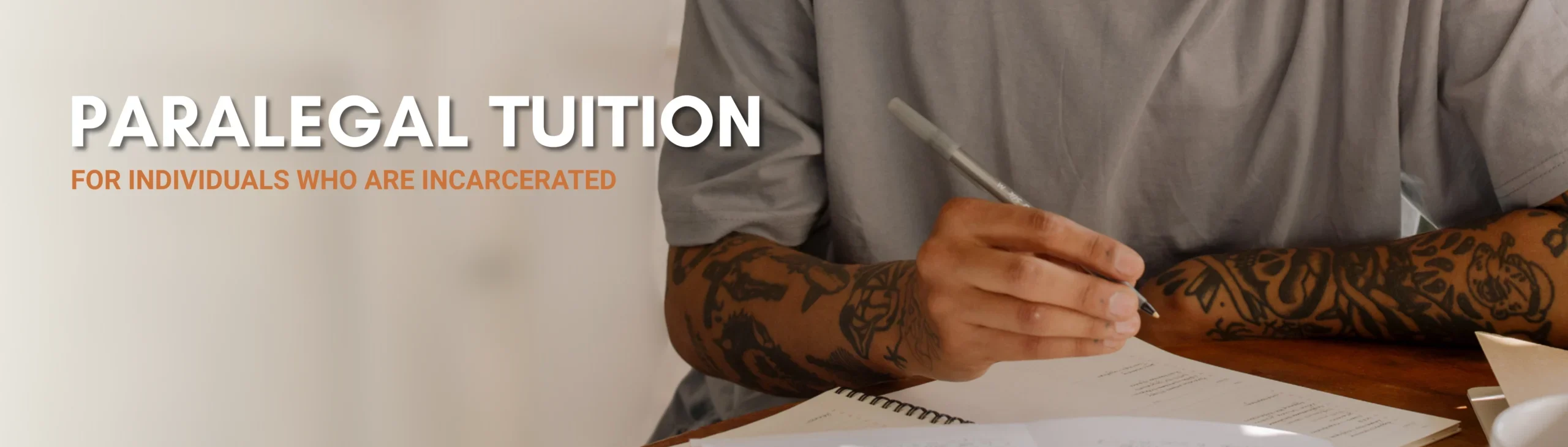 Paralegal Tuition for individuals who are incarcerated