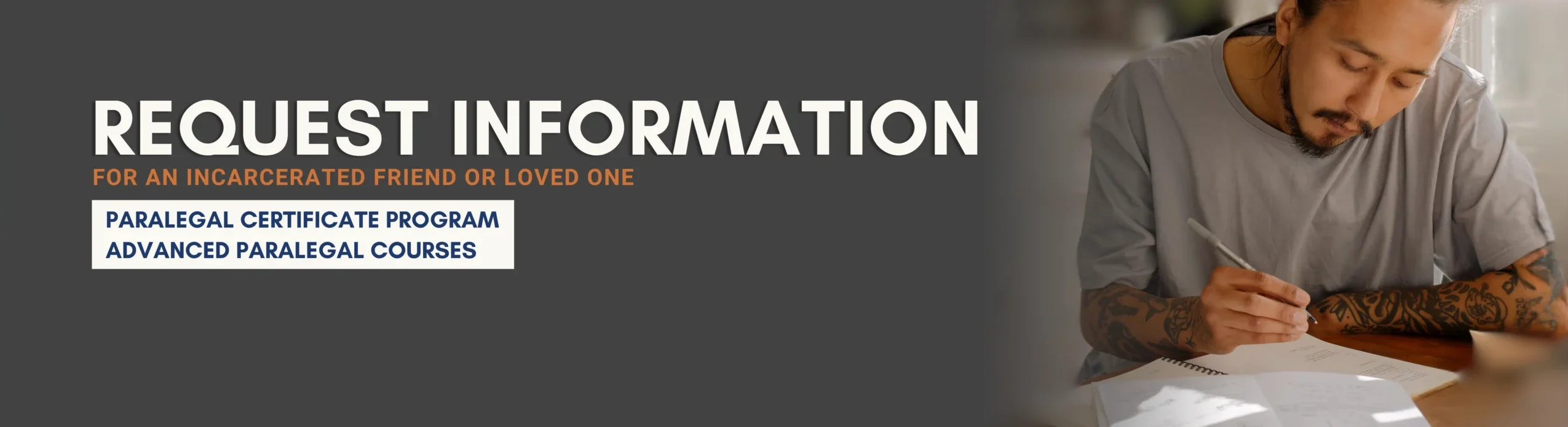 Request Information for an incarcerated friend or loved one